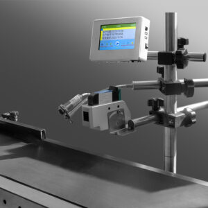 Online 1/2 Inch Head TIJ Inkjet Printer for Card & Flex Label Expiry Date/Batch Coding